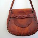 Vintage Brown Leather Mexic..