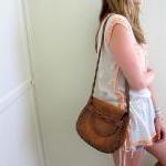 Vintage Brown Leather Mexic..